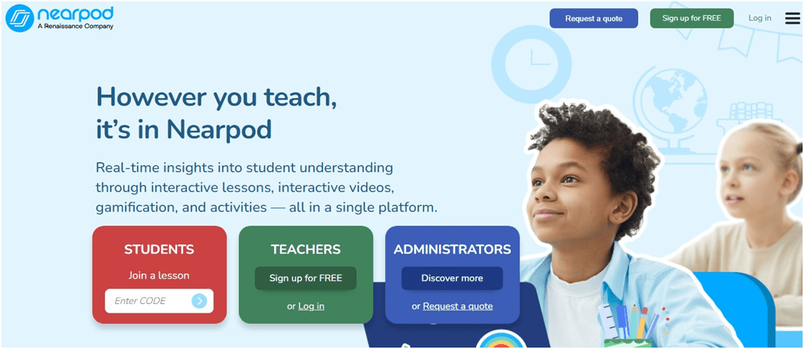 However you teach Nearpod