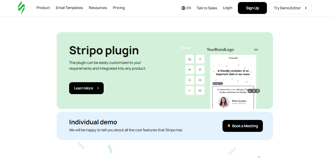 Stripo Plugin