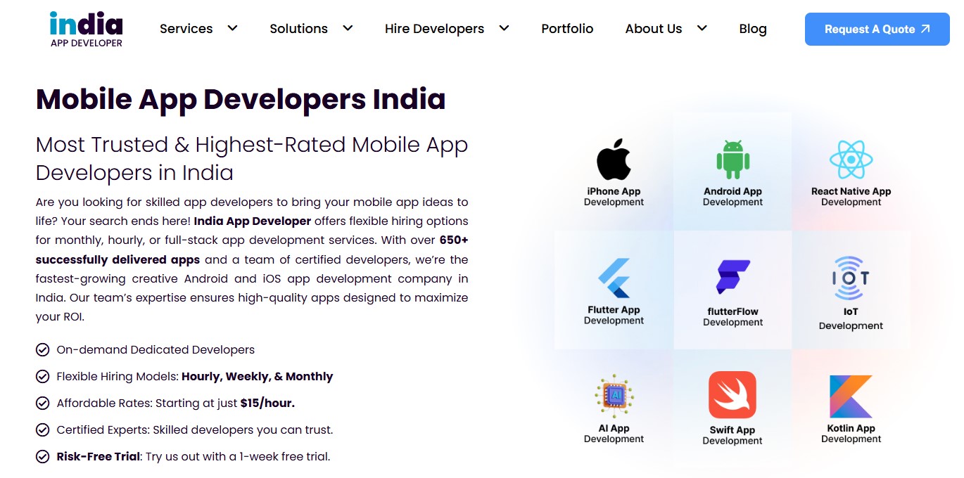 Mobile App Developers